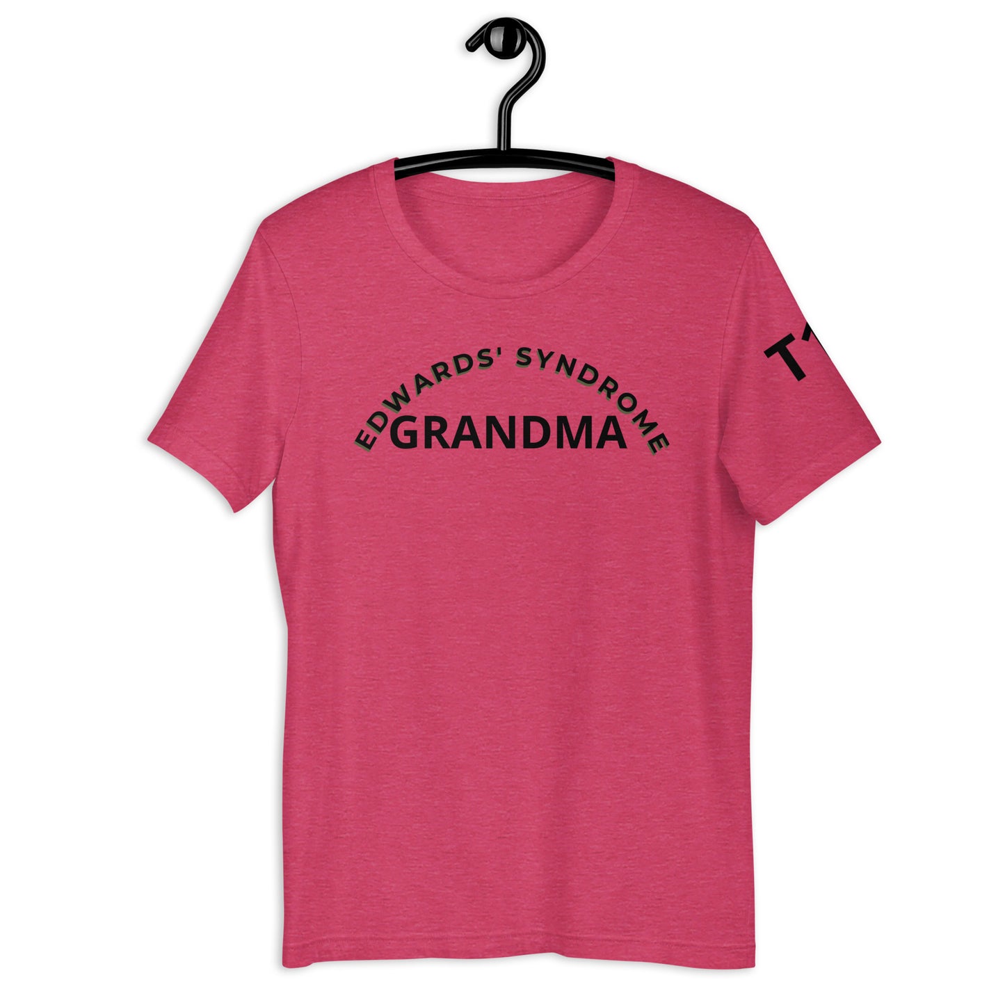 Edwards' Syndrome Grandma Unisex t-shirt