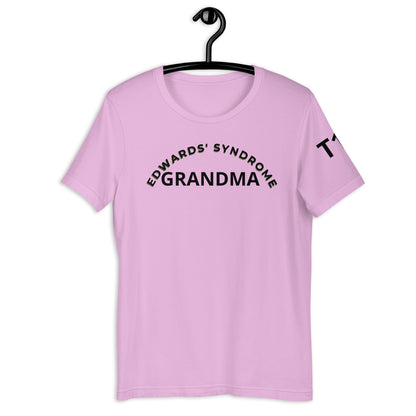Edwards' Syndrome Grandma Unisex t-shirt