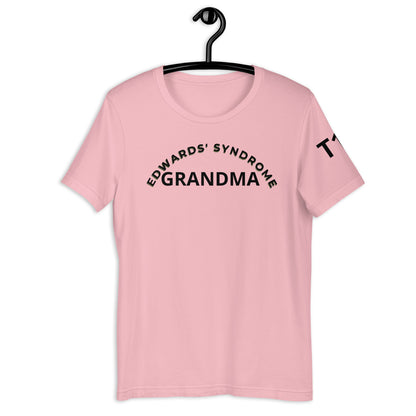 Edwards' Syndrome Grandma Unisex t-shirt