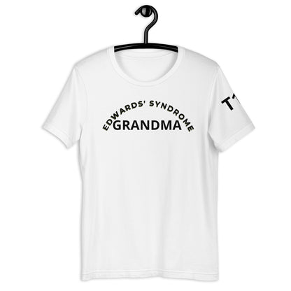Edwards' Syndrome Grandma Unisex t-shirt