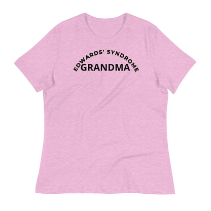 Edwards' Syndrome Grandma Women's Relaxed T-Shirt