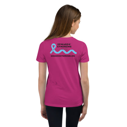 Edwards' Syndrome Sister Youth Short Sleeve T-Shirt