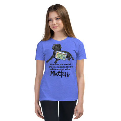 All Communication Matters Youth Short Sleeve T-Shirt