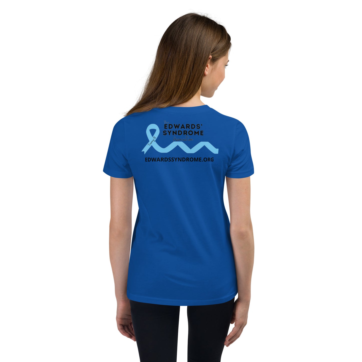 Edwards' Syndrome Sister Youth Short Sleeve T-Shirt